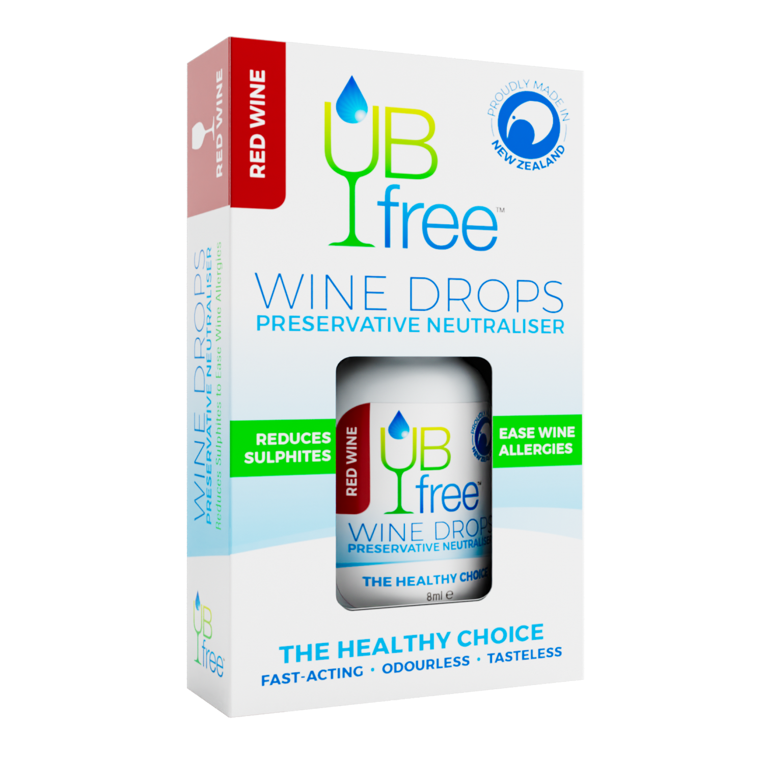 UBfree Sulfite Remover for Red Wine - 8ml Dropper Bottle