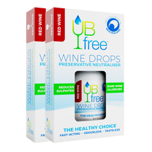 Load image into Gallery viewer, UBfree Wine Sulfite Remover - Red Wine (Twin Pack)
